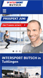 Mobile Screenshot of intersport-butsch.de