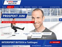 Tablet Screenshot of intersport-butsch.de